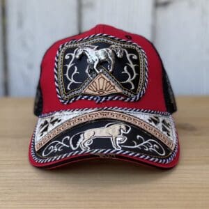 Gorra-Vaquera-Roja-Gorras-Vaqueras-Artesanal