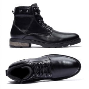 B-2057 Bronson Negro - Botas Casuales para Hombre por Mayoreo - Calzado por Mayoreo