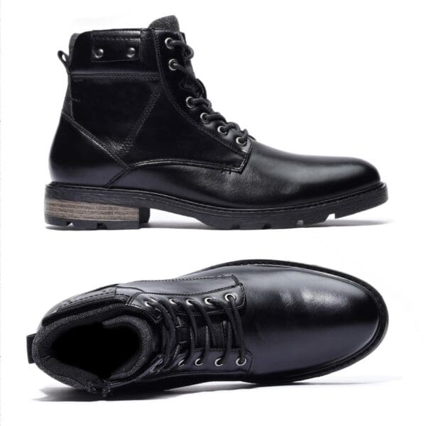 B-2057 Bronson Negro - Botas Casuales para Hombre por Mayoreo - Calzado por Mayoreo