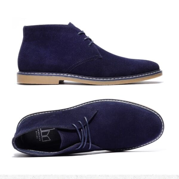 B-2302 Nicholas Navy - Botines de Vestir para Hombre por Mayoreo - Calzado por Mayoreo