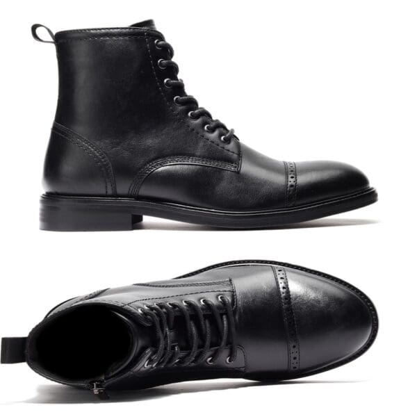 B-651 Lorenzo Negro - Botas Casuales para Hombre por Mayoreo - Botas por Mayoreo