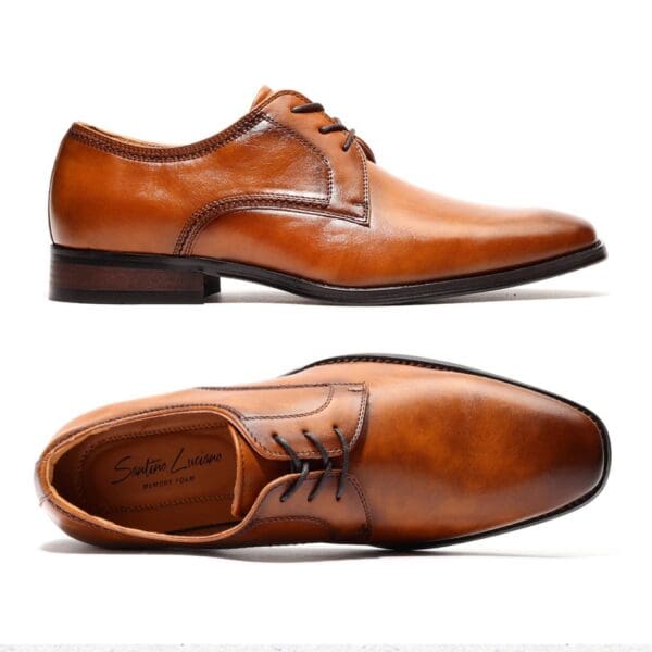 C-486 Marcello Cognac - Zapatos de Vestir para Hombre por Mayoreo - Zapatos por Mayor