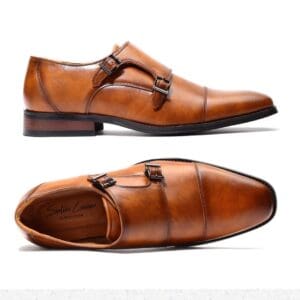 C-487 Marcello Cognac - Zapatos de Vestir para Hombre por Mayoreo - Zapatos por Mayor