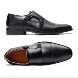 C-487 Marcello Negro - Zapatos de Vestir para Hombre por Mayoreo - Zapatos por Mayor