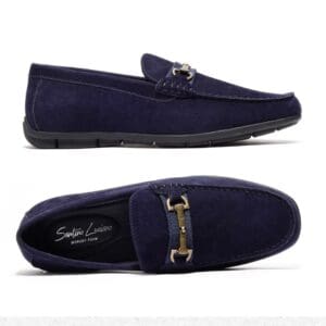 D-2313 Greco Navy - Zapatos de Vestir para Hombre por Mayoreo - Zapatos Mocasines por Mayoreo