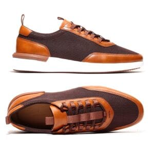 T-2481 Elias Cognac - Zapatos Casuales por Mayoreo - Zapatos para Hombre por Mayoreo