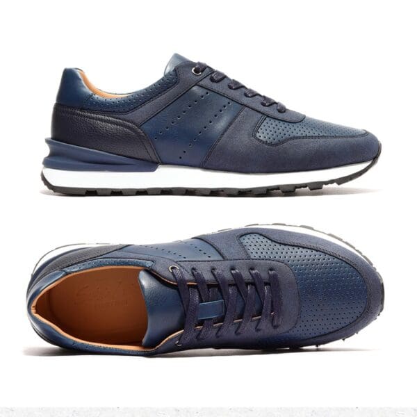 T-2491 Jasper Navy Tenis Casuales para Hombre por Mayoreo - Zapatos para Hombre por Mayoreo