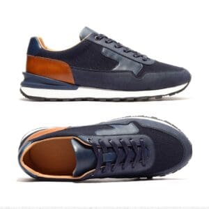 T-2492 Jasper Navy - Tenis Casuales para Hombre por Mayoreo - Zapatos por Mayoreo