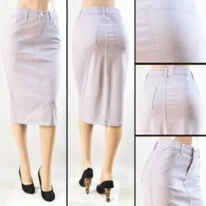 SG-79174 Lavender - Wholesale Skirts Faldas Mayoreo - Amor Sales