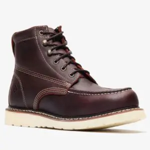 BA-640 Burgundy - Bota de Trabajo de 6 Pulgadas - Botas para Hombre de Trabajo - Bonanza Boots