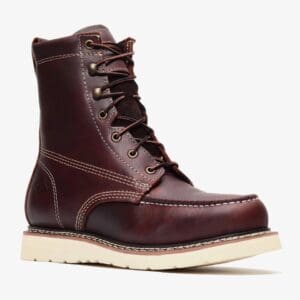 BA-840 Burgundy - Bota de Trabajo de 8 Pulgadas - Botas para Hombre de Trabajo - Bonanza Boots