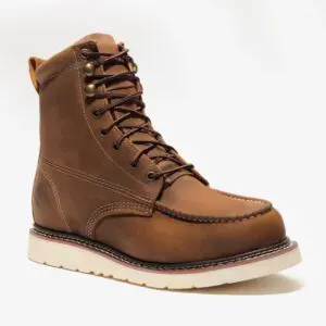 BA-840 Crazy Brown - Bota de Trabajo de 8 Pulgadas - Botas para Hombre de Trabajo - Bonanza Boots