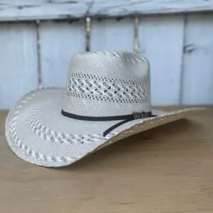 Sombrero Vaquero 100X Renegado Bi-Color Cuernos Chuecos - Sombreros Vaqueros para Hombre por Mayoreo - Sombreros Vaqueros por Mayor