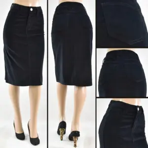 SG-79106 Black - Wholesale Skirts Faldas Mayoreo - Amor Sales